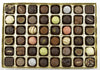 Gift box with 48 luxury handmade chocolates and pralines