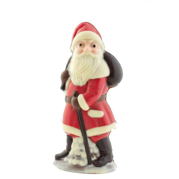 Handpainted large Father Christmas in red coat